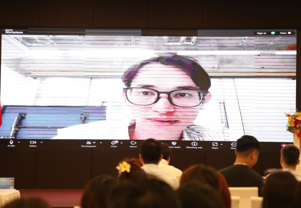 TS Vũ Đức Cảnh (Đại học Tokyo) chia sẻ 