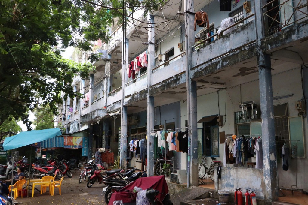 UBND TP Đà Nẵng vừa phê duyệt phương án hỗ trợ tái định cư di dời, giải tỏa Khu chung cư Hòa Minh (Ảnh Đ.Minh)