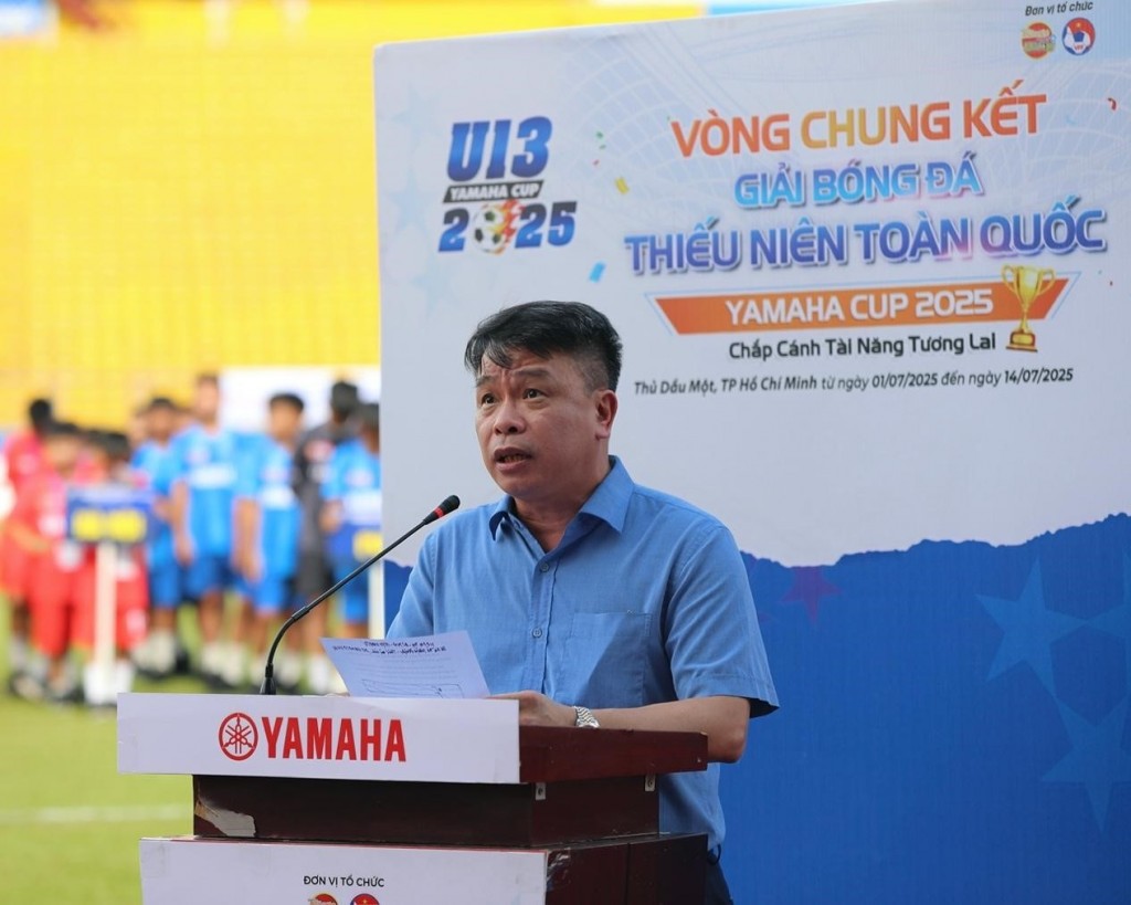 Sôi nổi khai mạc Giải Bóng đá Thiếu niên (U13) toàn quốc Yamaha Cup 2025