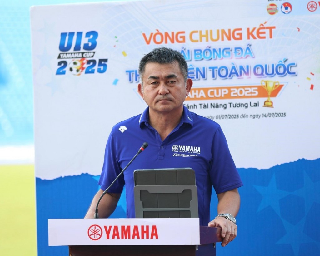 Sôi nổi khai mạc Giải Bóng đá Thiếu niên (U13) toàn quốc Yamaha Cup 2025