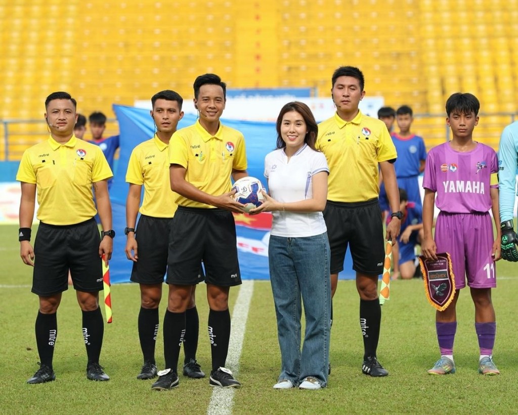 Sôi nổi khai mạc Giải Bóng đá Thiếu niên (U13) toàn quốc Yamaha Cup 2025