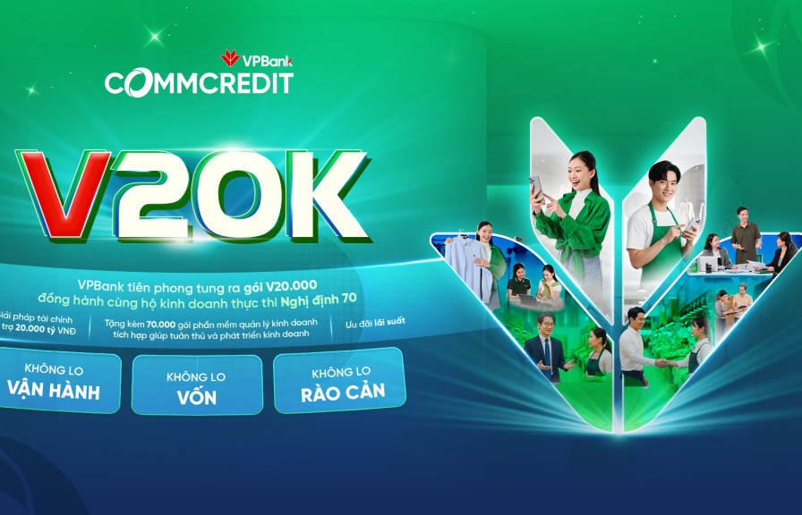 Không lo thiếu vốn nhờ gói lãi suất thấp nhất thị trường của VPBank