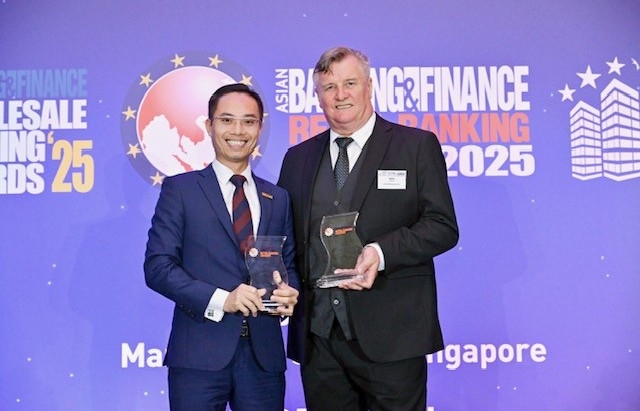 Nam A Bank nhận cú đúp giải thưởng quốc tế