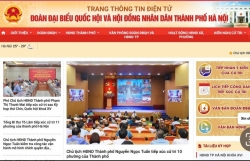 Trang TTĐT Đoàn ĐBQH và HĐND TP Hà Nội cập nhật giao diện mới
