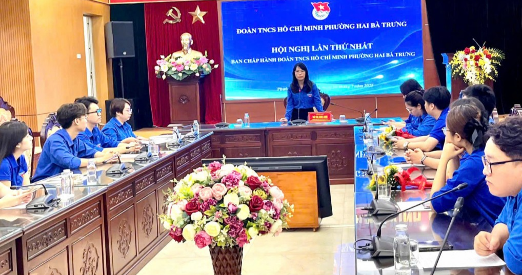 Hội nghị Ban Chấp hành Đoàn phường Hai Bà Trưng lần thứ I