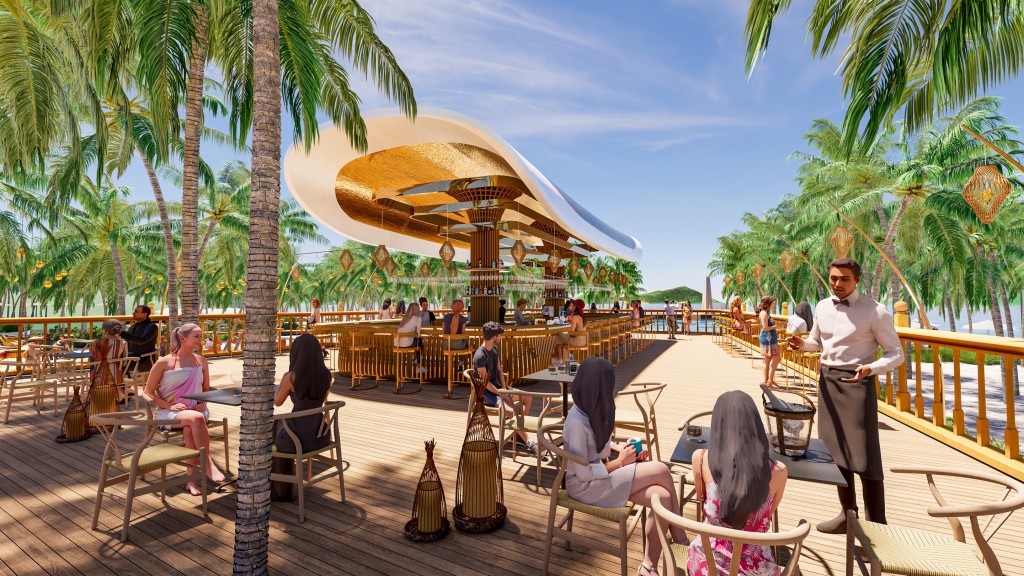 Hệ sinh thái tiện ích đa dạng từ dịch vụ ăn uống, giải trí đến thư giãn (Ảnh: Sun Property)