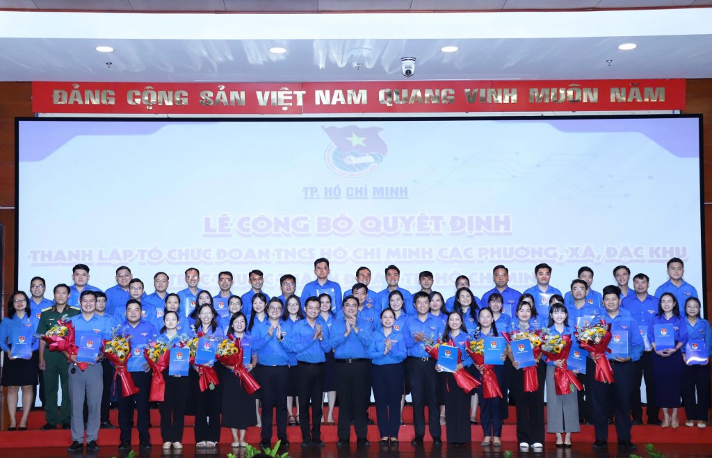 Thành đoàn TP Hồ Chí Minh có ban lãnh đạo mới