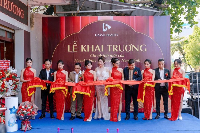 Khai trương chi nhánh Hazal Beauty Nam Định