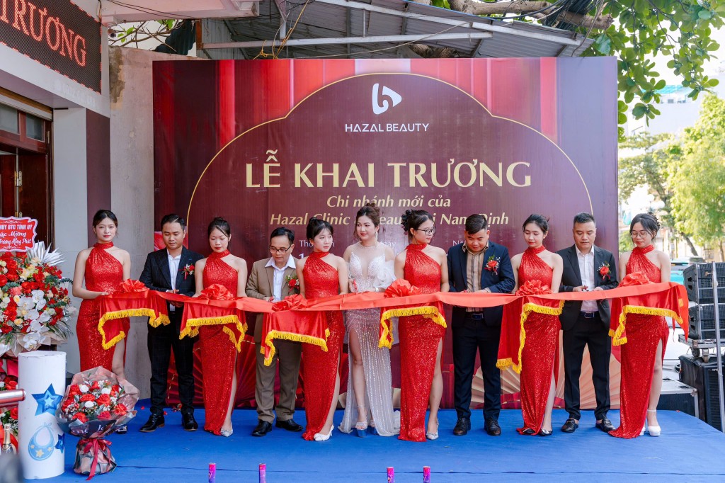 Khai trương chi nhánh Hazal Beauty Nam Định