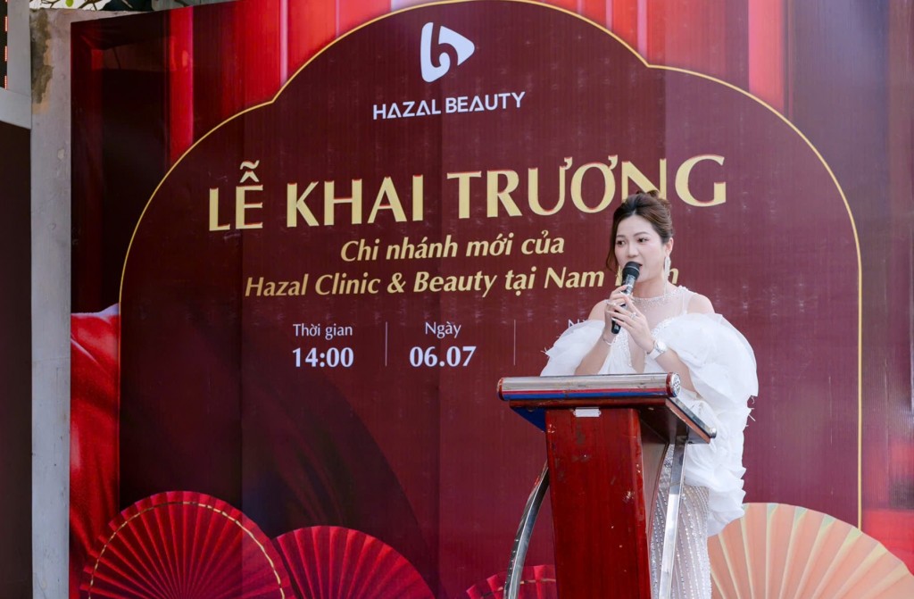 Bà Linda Trương, Chủ tịch HĐQT Hazal Beauty