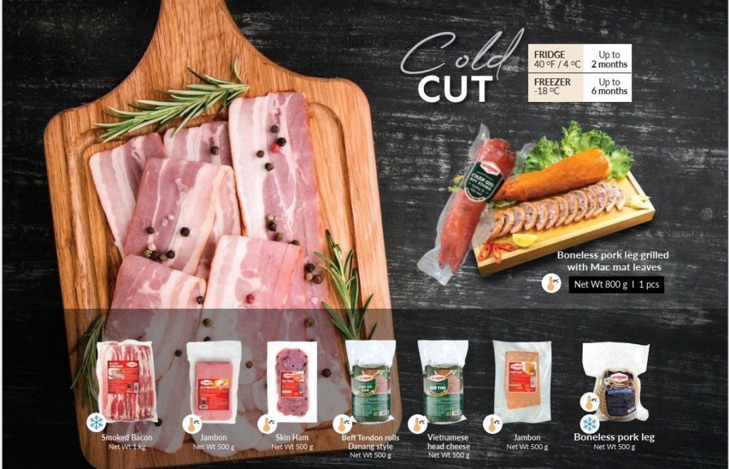 Thịt nguội xông khói nhà LC Foods - Ăn là mê