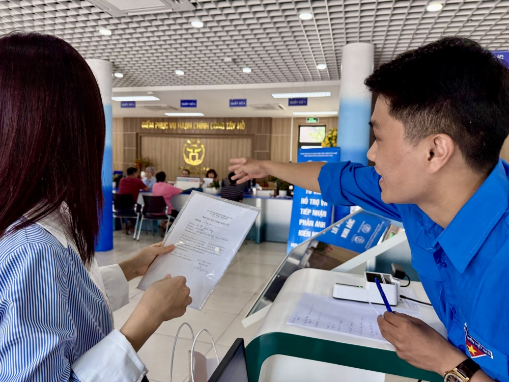 Tuổi trẻ Tây Hồ đồng hành cùng chính quyền hai cấp
