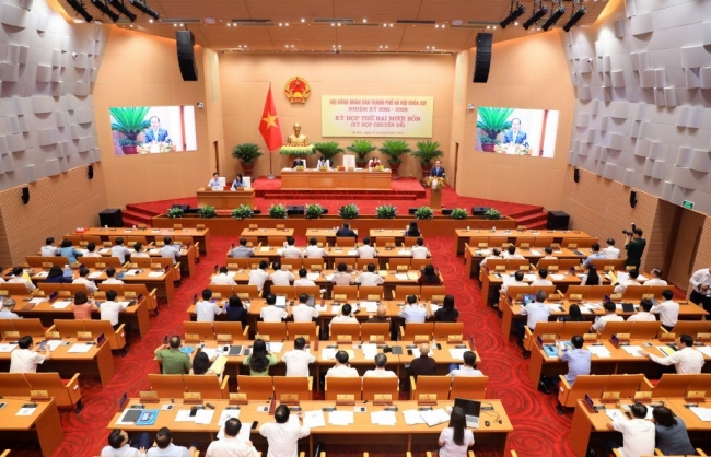 Sáng nay, HĐND TP Hà Nội khai mạc kỳ họp thường lệ giữa năm