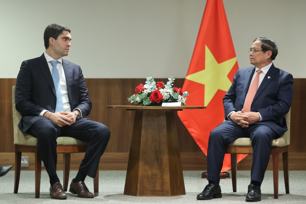 Thủ tướng đề nghị Vale hỗ trợ và cùng các doanh nghiệp Việt Nam xây dựng các tập đoàn kinh tế đa quốc gia - Ảnh: VGP/Nhật Bắc