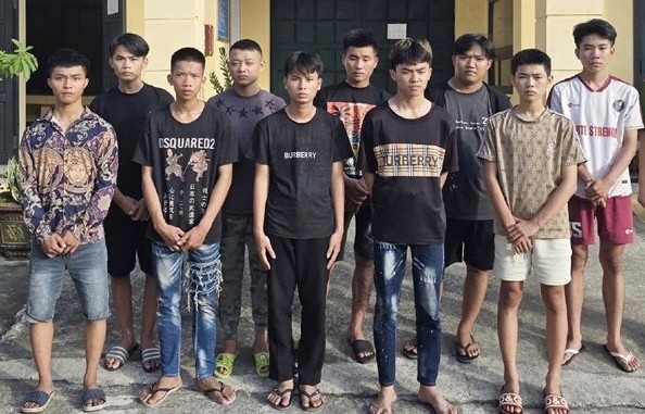 Thanh Hoá: Tạm giữ hình sự 11 đối tượng gây rối trật tự công cộng tại xã Nga Sơn và Hậu Lộc