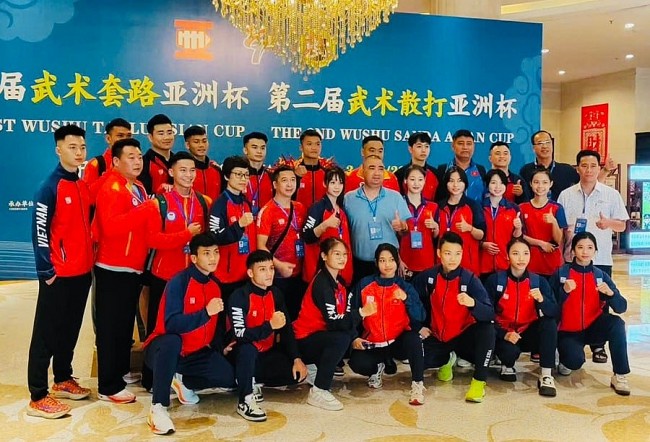 Tuyển Wushu Việt Nam xếp hạng 3 toàn đoàn cúp Châu Á 2025