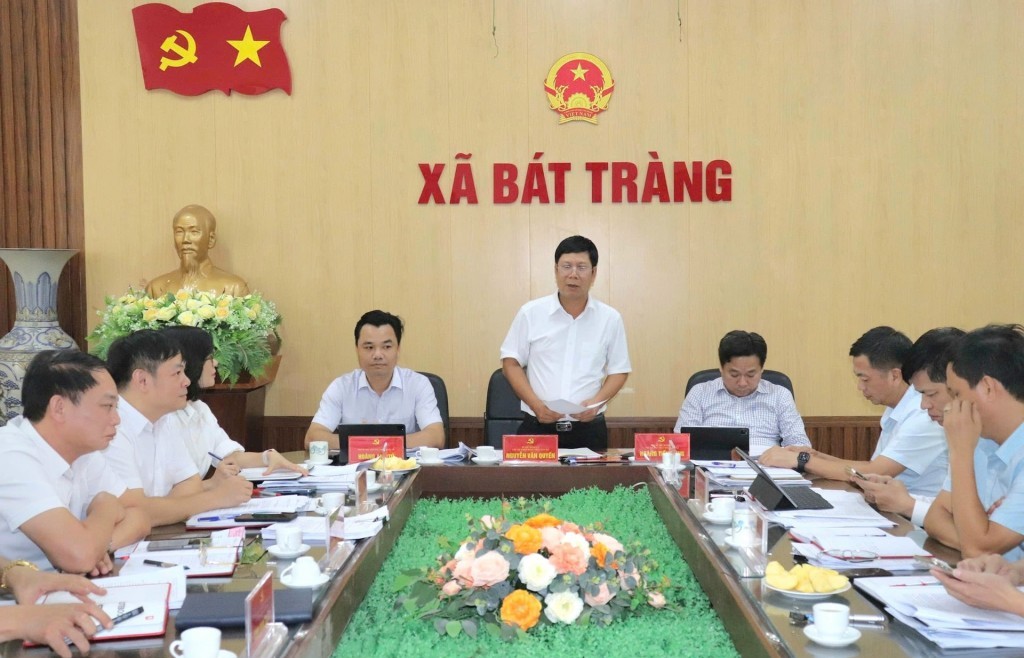Xã Bát Tràng thu ngân sách nhà nước 6 tháng đầu năm đạt 39,159 tỷ đồng