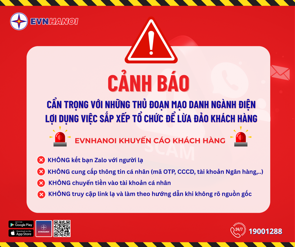 Cảnh báo lợi dụng uy tín của ngành điện Thủ đô