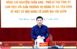 Tỉnh Lào Cai: Tăng tốc chuẩn bị Đại hội điểm xã Yên Bình nhiệm kỳ 2025 - 2030