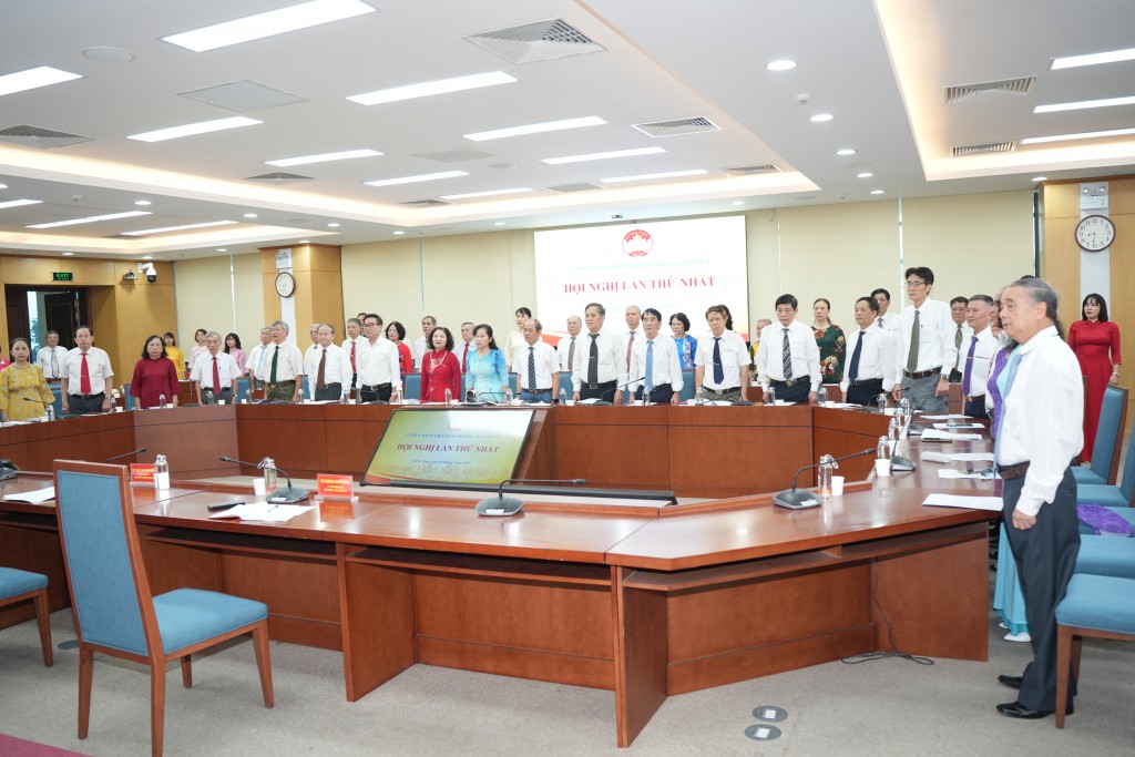 Hội nghị có sự có mặt của đông đảo ủy viên của MTTQ Việt Nam phường Ô Chợ Dừa