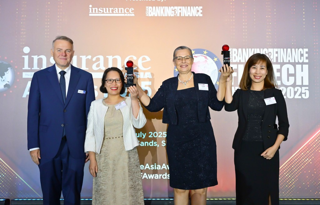 BIDV MetLife nhận cú đúp giải thưởng tại lễ trao giải Insurance Asia Awards 2025