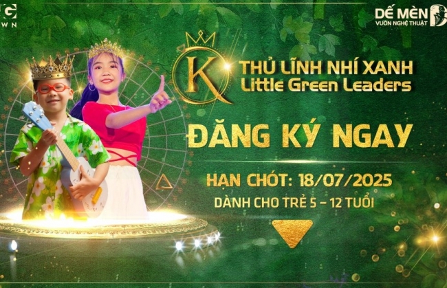 Da Nang Downtown đồng hành với cuộc thi King & Queen - Thủ lĩnh nhí xanh 2025