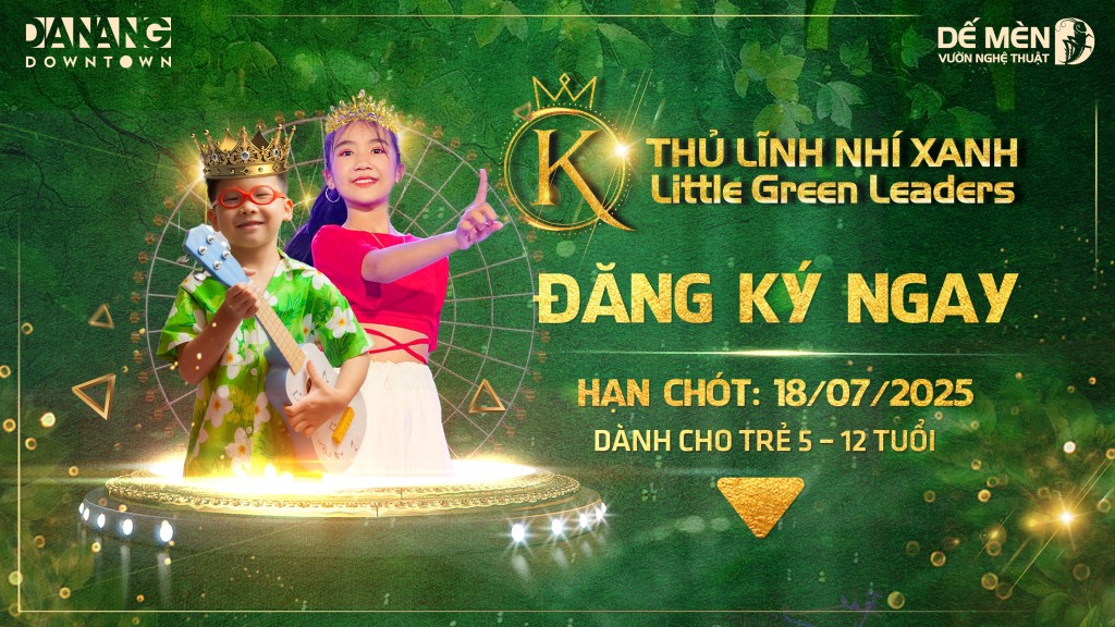 Da Nang Downtown đồng hành với cuộc thi King & Queen - Thủ lĩnh nhí xanh 2025