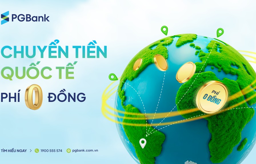 PGBank ưu đãi lớn về phí chuyển và tỷ giá mua ngoại tệ dành cho khách hàng cá nhân