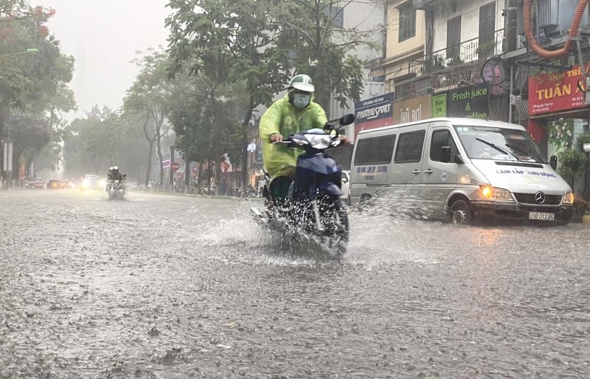 Bắc Bộ và Thanh Hóa tiếp tục mưa lớn