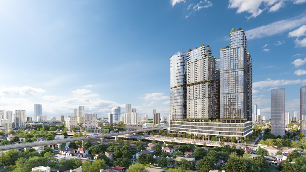 Dự án nằm cận kề ga Metro Nhổn – ga Hà Nội và hệ thống giao thông kết nối đa chiều xung quanh