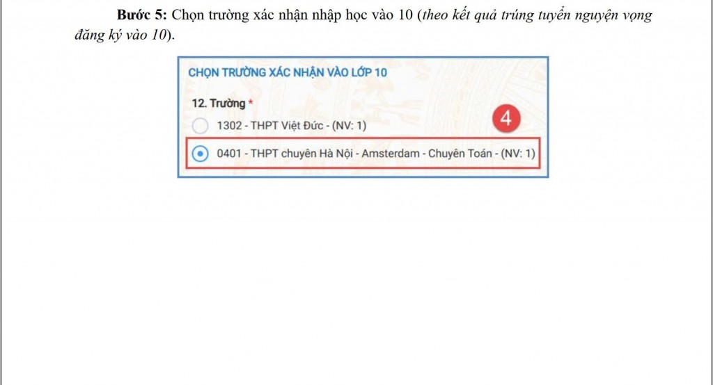 Từ 13h30 hôm nay, học sinh trúng tuyển lớp 10 Hà Nội xác nhận nhập học