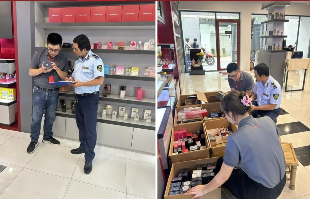 Khó khăn trong việc xử lý nạn buôn bán nước hoa giả
