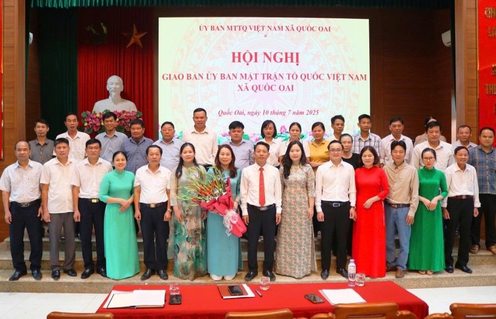 Xã Quốc Oai: Phát động thi đua chào mừng Đại hội Đảng bộ xã