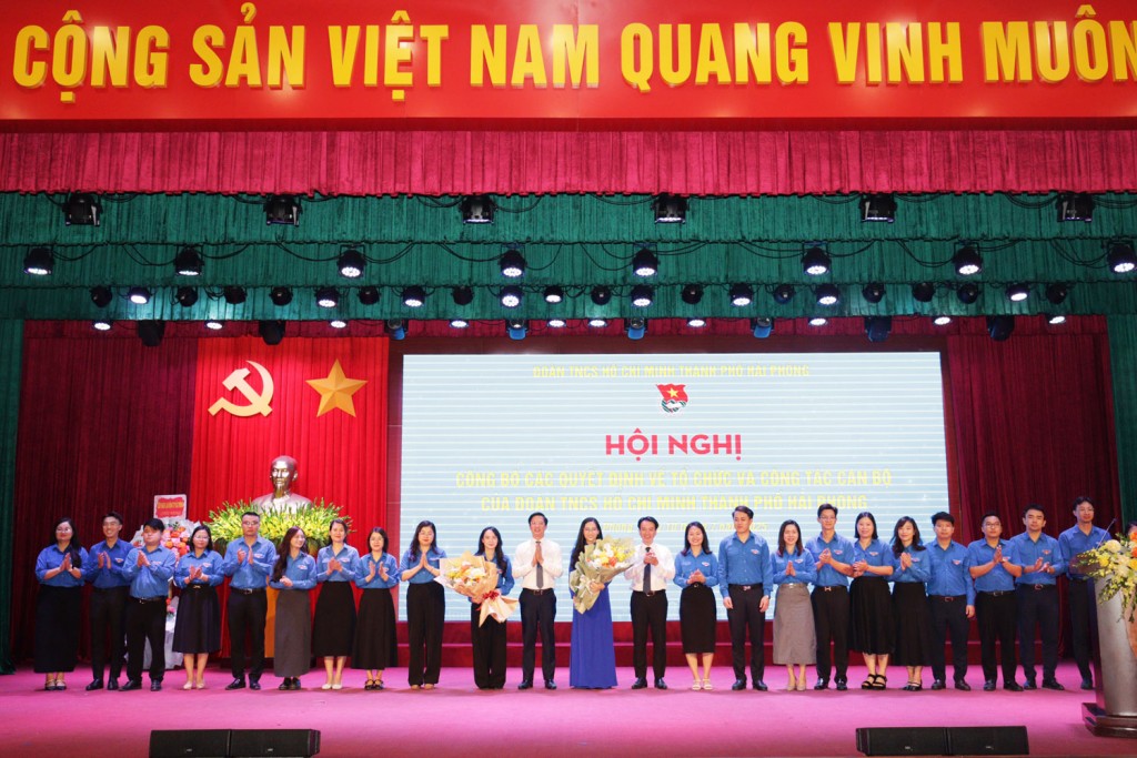 Đồng chí Nguyễn Thị Thuỷ giữ chức Bí thư Thành đoàn Hải Phòng