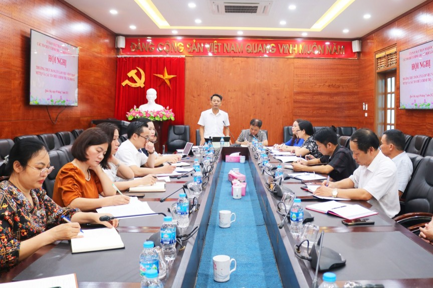 Xã Quốc Oai: Phát động thi đua chào mừng Đại hội Đảng bộ xã
