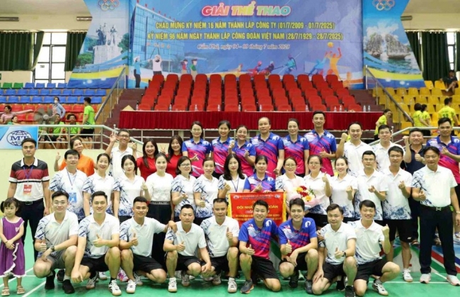 Sôi nổi giải thể thao truyền thống Công ty Môi trường - TKV 2025