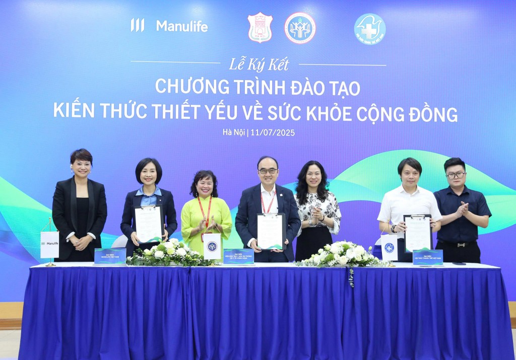 Đại diện các đơn vị ký kết