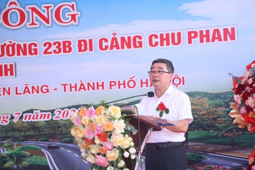 Xã Tiến Thắng khởi công tuyến đường 723 tỷ đồng