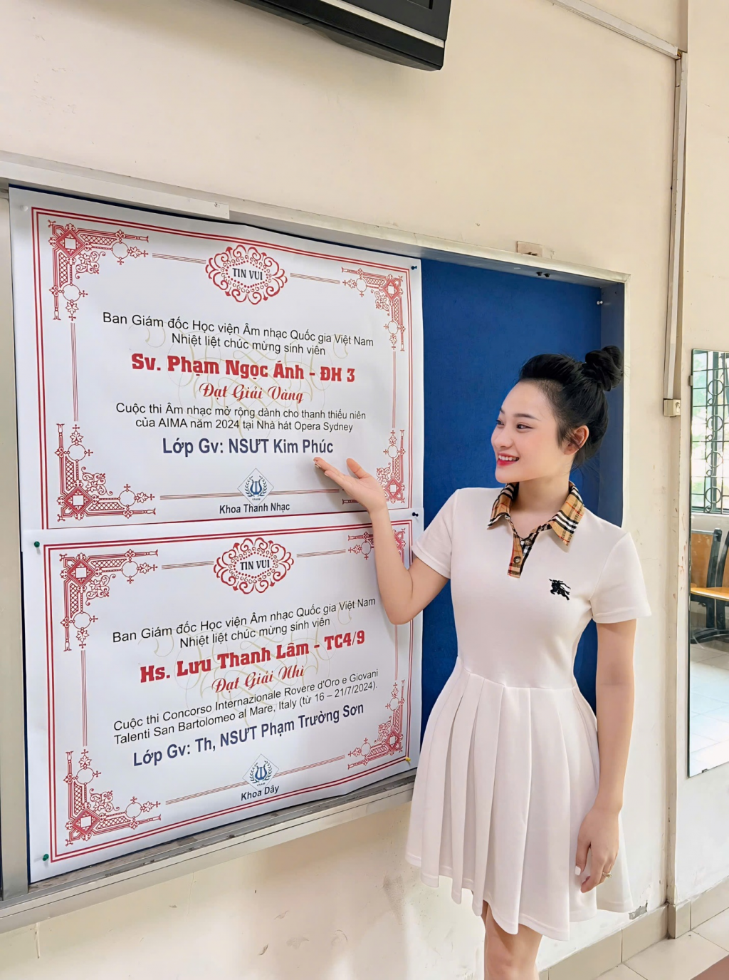 Ca sĩ Kim Ánh chọn 