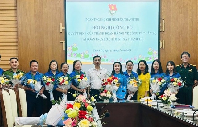Đồng chí Hoàng Minh Hằng làm Bí thư Đoàn xã Thanh Trì