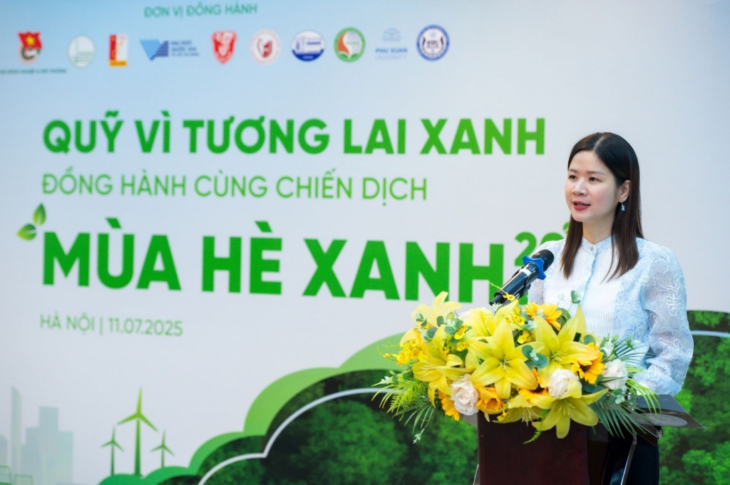 Quỹ Vì tương lai xanh tài trợ gần 3 tỷ đồng cho Chiến dịch Mùa hè Xanh 2025
