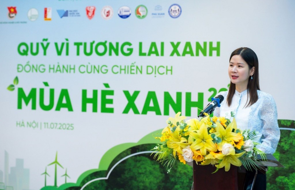 Quỹ Vì tương lai xanh tài trợ gần 3 tỷ đồng cho Chiến dịch Mùa hè Xanh 2025