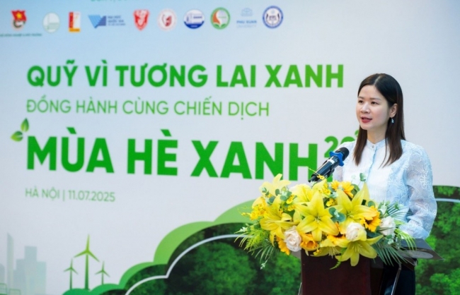 Quỹ Vì tương lai xanh tài trợ gần 3 tỷ đồng cho Chiến dịch Mùa hè Xanh 2025
