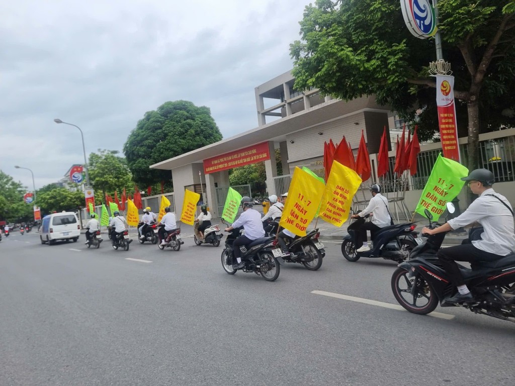Các xã, phường đẩy mạnh công tác tuyên truyền Ngày Dân số Thế giới