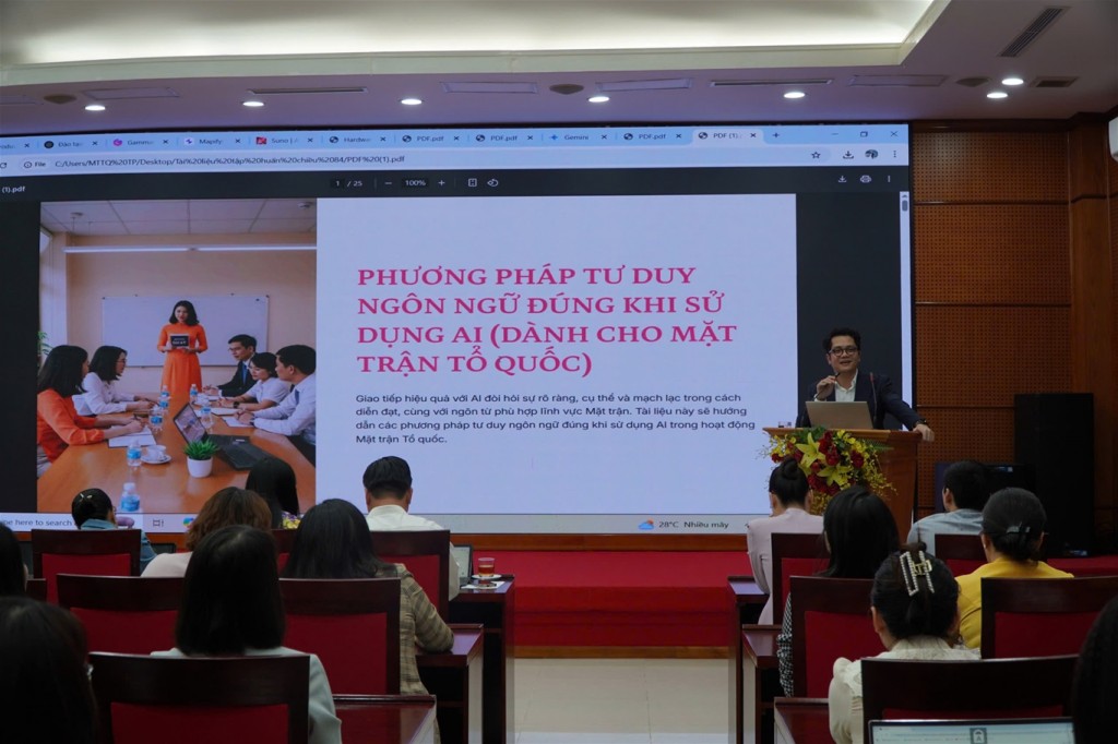 Khi cán bộ mặt trận trở thành