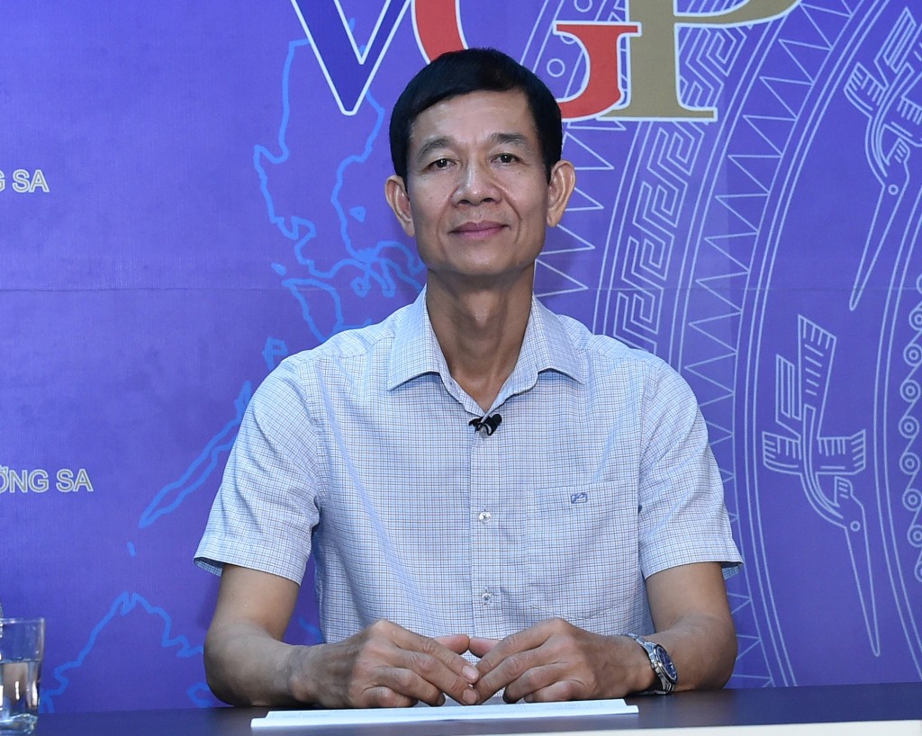 PGS.TS. Hoàng Đình Phi – Hiệu trưởng Trường Quản trị và Kinh doanh (HSB), Đại học Quốc gia Hà Nội - Ảnh: VGP/Dương Tuấn