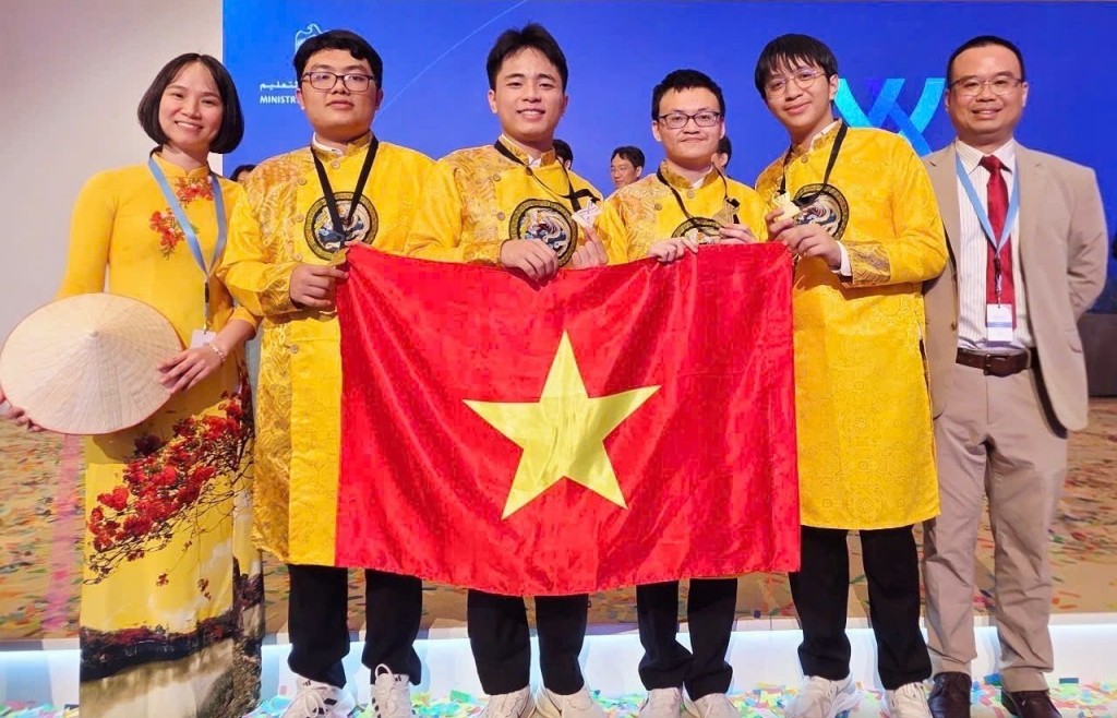 Học sinh Việt Nam giành 4 huy chương Vàng Olympic Hóa học quốc tế