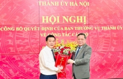 Đồng chí Lê Trung Kiên làm Phó Trưởng ban Tổ chức Thành ủy Hà Nội