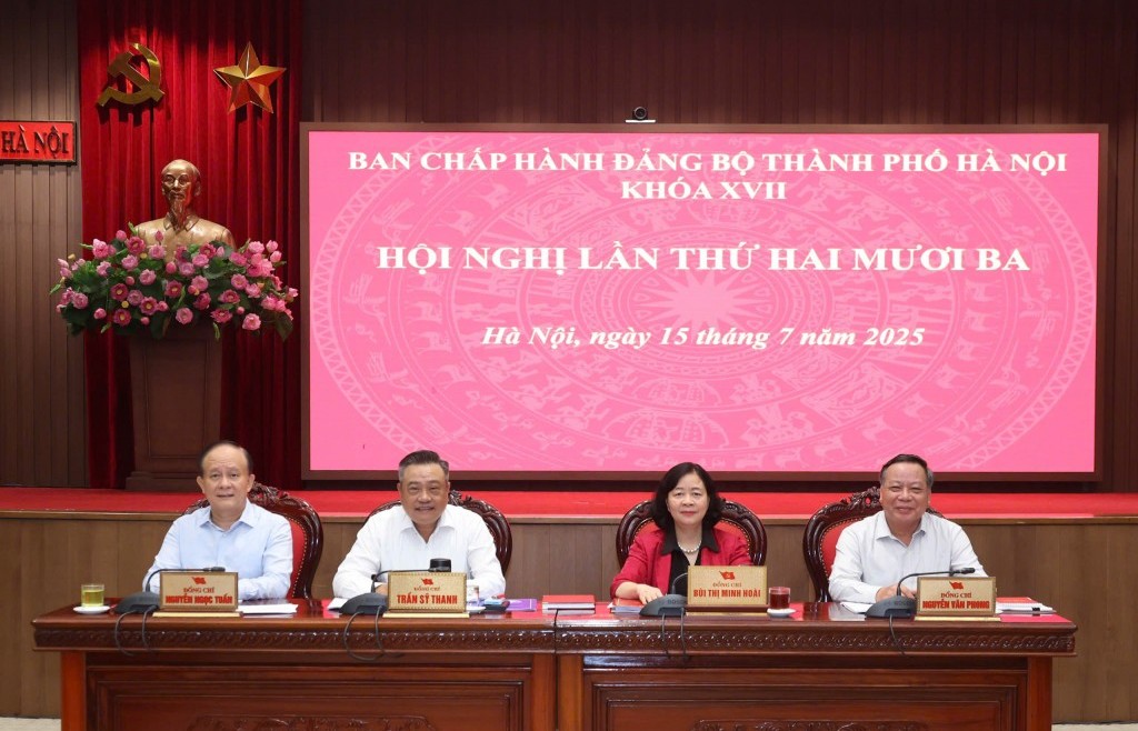 BCH Đảng bộ TP Hà Nội xem xét 7 nội dung quan trọng