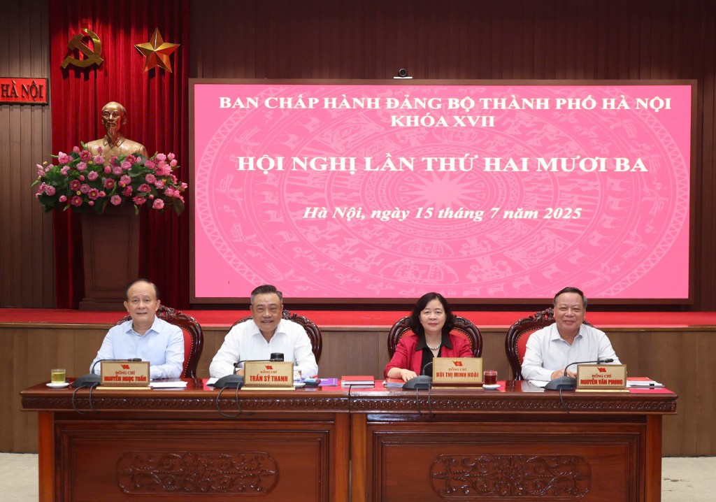 BCH Đảng bộ TP Hà Nội xem xét 7 nội dung quan trọng